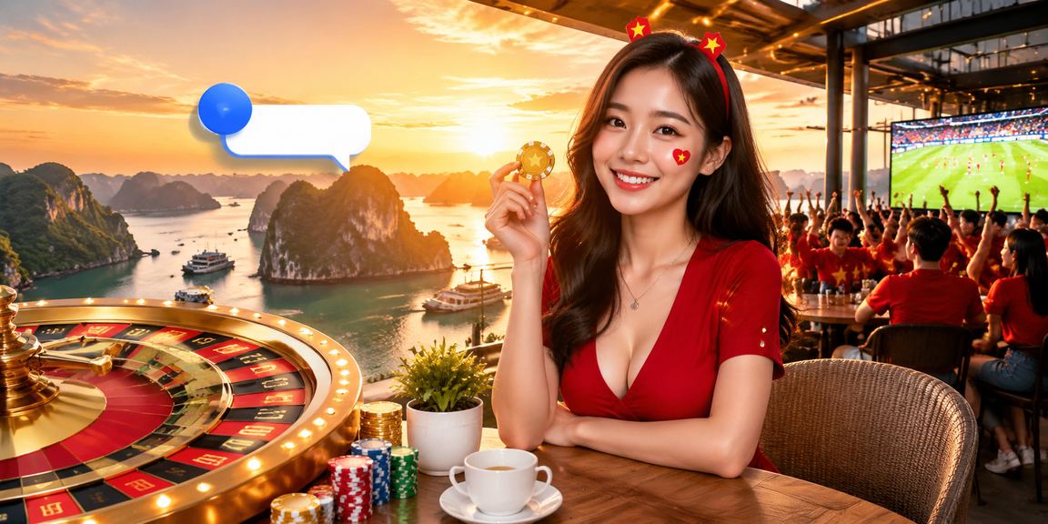 Giao diện trò chơi roulette tại Hạ Long